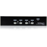 StarTech.com StarView SV431USB - KVM switch - USB - 4 ports - 1 local user - USB - 1U