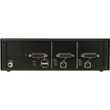 Tripp Lite Secure KVM Switch, 2-Port, Single Head, DVI to DVI, NIAP PP4.0, Audio, TAA