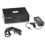 Black Box NIAP 3.0 Secure 2-Port Single-Head DisplayPort KVM Switch