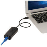 Tripp Lite USB to RJ45 Gigabit Ethernet Network Adapter (M/F) USB 3.1 Gen 1 2.5 Gbps Ethernet Black