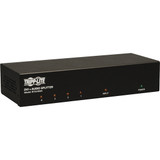 Tripp Lite 4-Port DVI Splitter with Audio and Signal Booster Single-Link DVI-I 1920 x 1200 (1080p) @ 60 Hz TAA