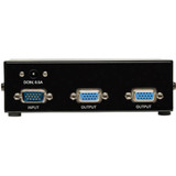 Tripp Lite 2-Port VGA/SVGA Video Splitter with Signal Booster High Resolution Video 350MHz (HD15 M/2xF)