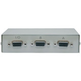 Tripp Lite 2-Port Manual VGA/SVGA Video Switch 3x HD15F Metal