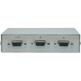 Tripp Lite 2-Port Manual VGA/SVGA Video Switch 3x HD15F Metal