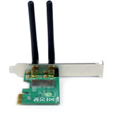 StarTech.com PCI Express Wireless N Adapter - 300 Mbps PCIe 802.11 b/g/n Network Adapter Card - 2T2R 2.2 dBi