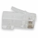 AddOn ADD-CAT6CNCT-100PC 100-Pack of RJ-45 Male Non-Terminated Connectors