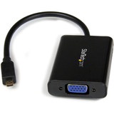 StarTech MCHD2VGAA2 Micro HDMI�&reg; to VGA Adapter Converter with Audio for Smartphones / Ultrabooks / Tablets - 1920x1080