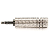 C2G 40636 3.5mm Stereo Male to 6.3mm (1/4in) Stereo Female Adapter