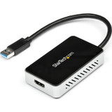 StarTech USB32HDEH USB 3.0 to HDMI External Video Card Multi Monitor Adapter with 1-Port USB Hub - 1920x1200 / 1080p