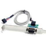 StarTech ICUSB232INT1 Motherboard Serial Port - Internal - 1 Port - Bus Powered - FTDI USB to Serial Adapter - USB to RS232 Adapter