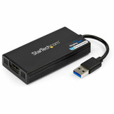 StarTech USB32HD4K USB 3.0 to HDMI Adapter - 4K 30Hz - DisplayLink Certified - USB Type-A to HDMI Display Adapter Converter - External Graphics Card