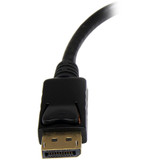 StarTech DP2HDMI2 DisplayPort to HDMI Adapter - 1080p DP to HDMI Video Converter - DP to HDMI Monitor/TV Dongle - Passive - Latching DP Connector
