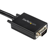 StarTech VGA2HDMM10 10ft VGA to HDMI Converter Cable with USB Audio Support - 1080p Analog to Digital Video Adapter Cable - Male VGA to Male HDMI