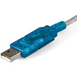 StarTech ICUSB232SM3 USB to Serial Adapter - Prolific PL-2303 - 3 ft / 1m - DB9 (9-pin) - USB to RS232 Adapter Cable - USB Serial