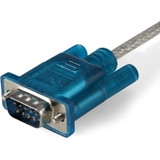 StarTech ICUSB232SM3 USB to Serial Adapter - Prolific PL-2303 - 3 ft / 1m - DB9 (9-pin) - USB to RS232 Adapter Cable - USB Serial