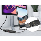 SIIG JU-DV0112-S3 USB 3.0 to DVI/VGA Pro adapter - 1080p - USB 3.0 5 Gbps - included DVI to VGA adapter
