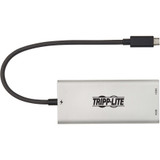 Tripp Lite MTB3-002-HD Dual-Monitor Thunderbolt 3 to HDMI Adapter (M/2xF) - 4K 60 Hz - 4:4:4 - Silver
