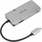 Targus ACA953USZ USB-C Multi-Port Single Video Adapter and Card Reader with 100W PD Pass-Thru