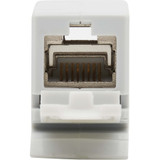 Tripp Lite N235-D01-SH-6A Cat6a Shielded In-Line DIN-Rail Mountable Snap-In Coupler (RJ45 F/F) - TAA