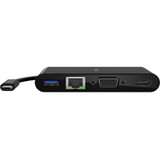 Belkin AVC005BK-BL USB-C Multiport Adapter - USB-C to HDMI - USB A 3.0 - VGA - Ethernet - up 4k Resolution