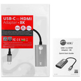 SIIG CB-TC0L11-S1 USB-C to HDMI Adapter - 8K