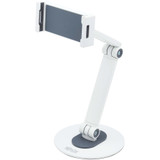 Tripp Lite Full-Motion Flexible Long-Arm Desktop Smartphone and Tablet Mount, White