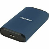 Transcend ESD410C 2 TB Portable Solid State Drive - External - Dark Blue