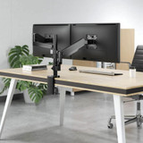 Manhattan 461597 Desk Mount for Curved Screen Display, Flat Panel Display