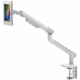 CTA Digital Security Slim Spring Arm w/ USB Ports for iPad 10.2 Series, iPad Air 3, and iPad Pro 10.5 (White)