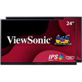 ViewSonic VA2456-MHD_H2 Dual Pack Head-Only HD IPS Monitors with Ultra-Thin Bezels - 24"