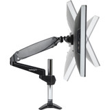 StarTech.com Desk Mount Monitor Arm for Single VESA Display 49"(17.6lb/8kg), Full Motion Articulating & Height Adjustable, C-Clamp/Grommet