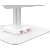 CTA Digital Desk Mount, Dual USB Hub & Security Enclosure for iPad Gen 7-10 & More