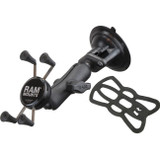 RAM Mounts RAP-B-166-UN7 X-Grip Vehicle Mount for Phone Mount - Handheld Device - iPhone - Smartphone - Suction Cup