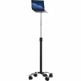 CTA Digital Rolling Floor Stand with Security Laptop Holder