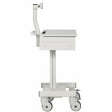 Tripp Lite Mobile Workstation with Monitor Arm, Casters, Locking Drawer, TAA