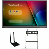 ViewSonic ViewBoard IFP7552-1C-E4 Interactive Flat Panel Bundle - 75"