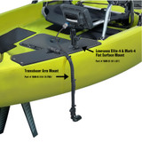 RAM Mounts RAM-B-316-18-TRA1 Vehicle Mount for Kayak