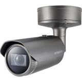 Wisenet PNO-A6081R 2 Megapixel Indoor/Outdoor HD Network Camera - Color - Bullet - Dark Gray