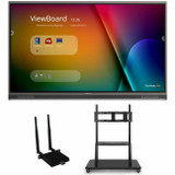 ViewSonic ViewBoard IFP7552-1C-E2 Interactive Flat Panel Bundle - 75"