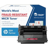 Troy Toner Secure Original MICR High Yield Laser Toner Cartridge - Alternative for Troy, HP - Black - 1 Pack