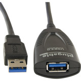 Plugable USB3-5M-D 5 Meter (16 Foot) USB 3.0 Active Extension Cable