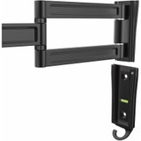 StarTech.com Wall Mount Monitor Arm, Dual Swivel, Supports 13'' to 34" (33.1lb/15kg) Monitors, VESA Mount, TV Wall Mount, TV Mount