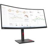 Lenovo ThinkVision T34w-30 UW-QHD Curved Screen LCD Monitor - 34"