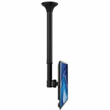 CTA Digital Height-Adjustable Ceiling Mount for Monitors and TVs