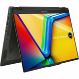 Asus Vivobook S 16 Flip OLED TP3604 TP3604VA-DS74T 16" Touchscreen Convertible 2 in 1 Notebook - WUXGA - Intel Core i7 13th Gen i7-13700H - Intel Evo Platform - 16 GB - 512 GB SSD - Midnight Black