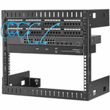 StarTech.com 2-Post 8U Heavy-Duty Wall-Mount Network Rack, 19" Open Frame Server Rack for Computer Equipment, Wall Mount Data Rack~