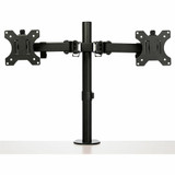 StarTech.com Desk Mount Dual Monitor Arm - Ergonomic VESA Compatible Mount for up to 32 inch Display - Desk Clamp / Grommet - Articulating