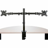 StarTech.com Desk Mount Dual Monitor Arm - Ergonomic VESA Compatible Mount for up to 32 inch Display - Desk Clamp / Grommet - Articulating