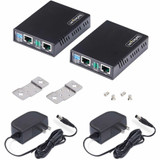 StarTech C2-ETHERNET-EXTENDER 10/100 Ethernet Extender Kit, Up to 0.5mi (800m), Long-Range LAN Over Single Pair Wire/RJ45 UTP, For Remote IP Camera/WiFi AP