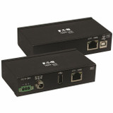 Tripp Lite B203-101-IND-ER 1-Port Industrial USB over Cat6 Extender ESD Protection PoC USB 2.0 Mountable 330 ft. TAA